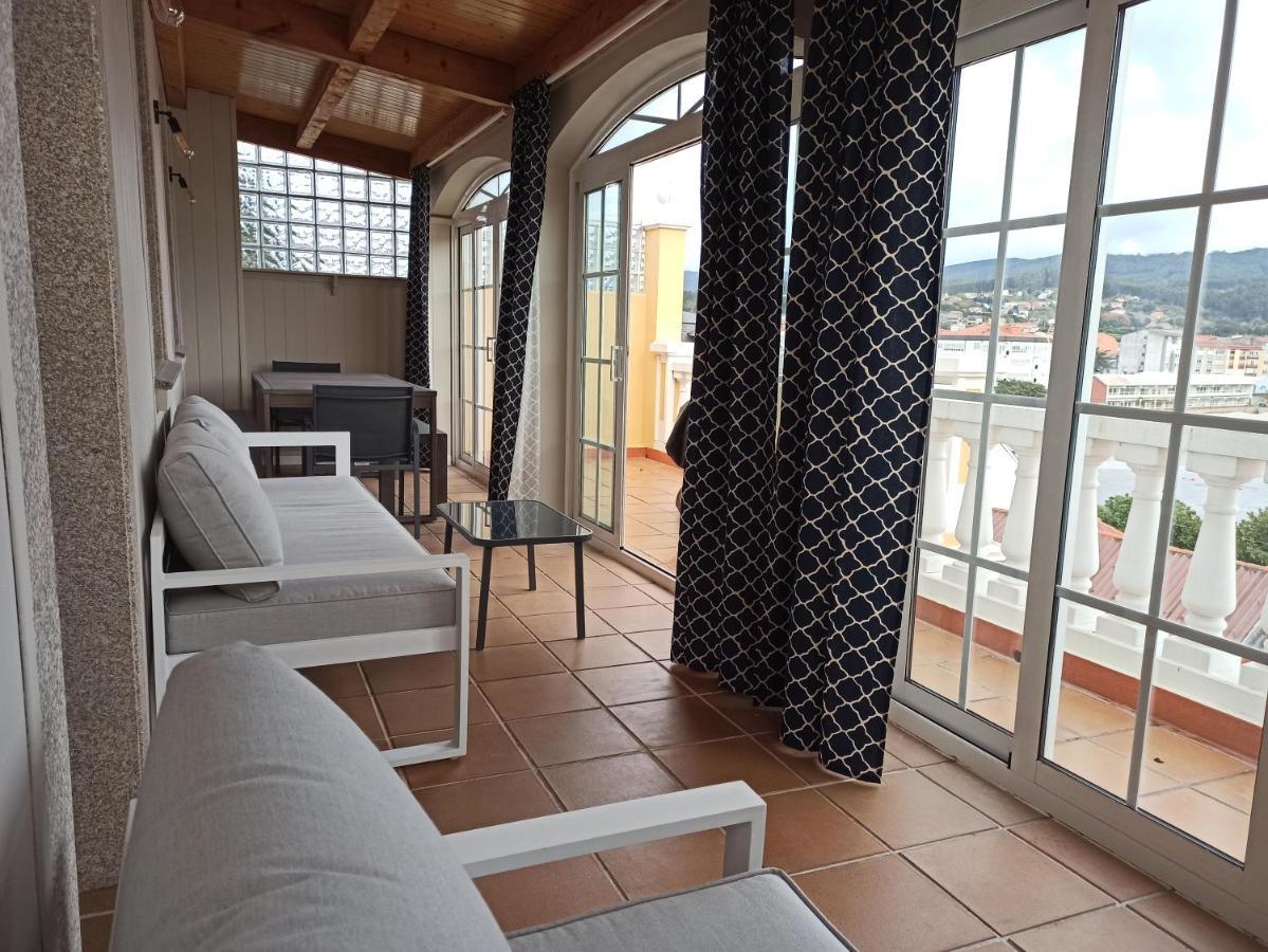 Villa Casa Da Costa - Piso Con Galeria Y Terraza Con Vistas Al Mar Cedeira Exterior foto