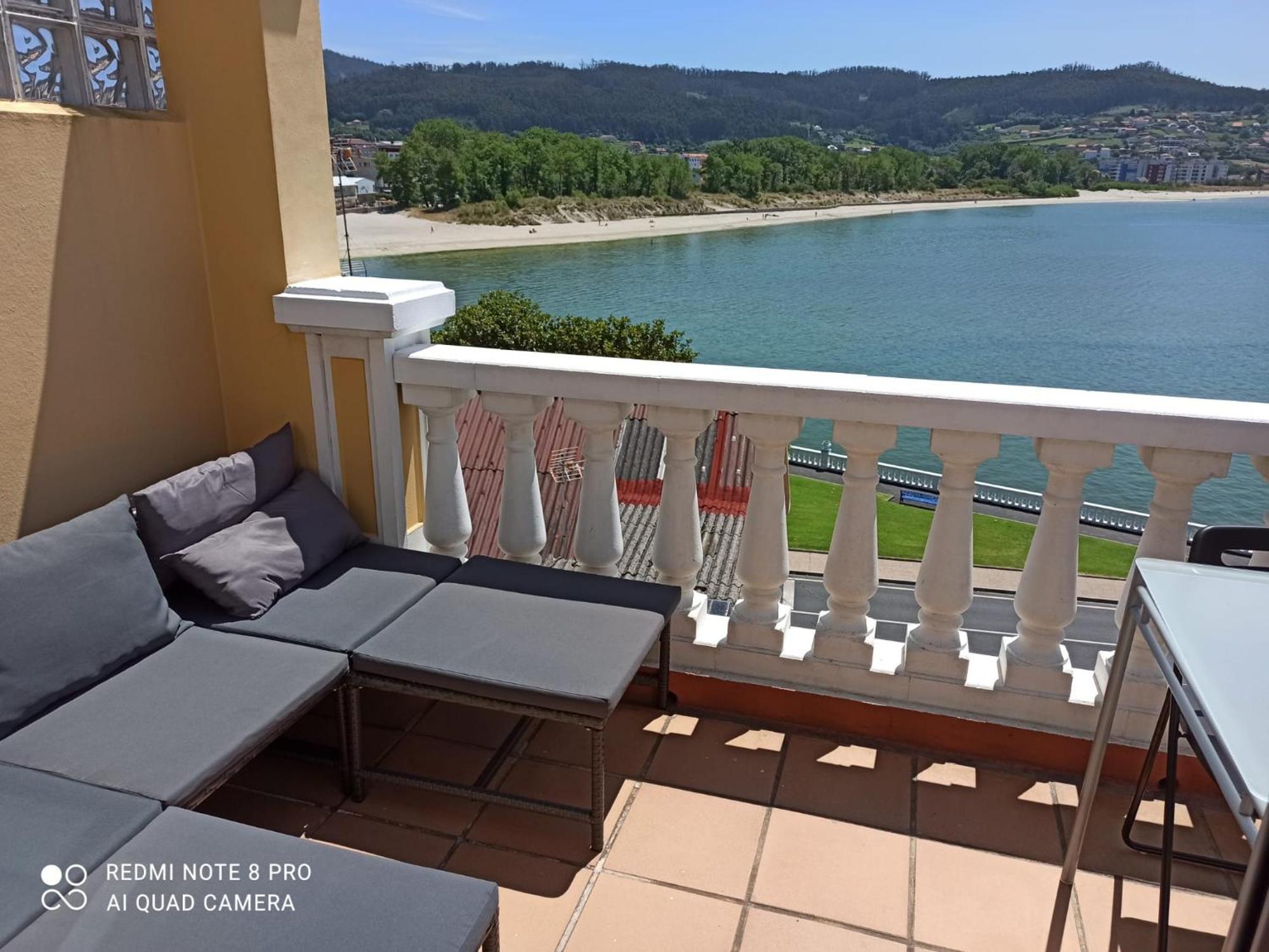 Villa Casa Da Costa - Piso Con Galeria Y Terraza Con Vistas Al Mar Cedeira Exterior foto