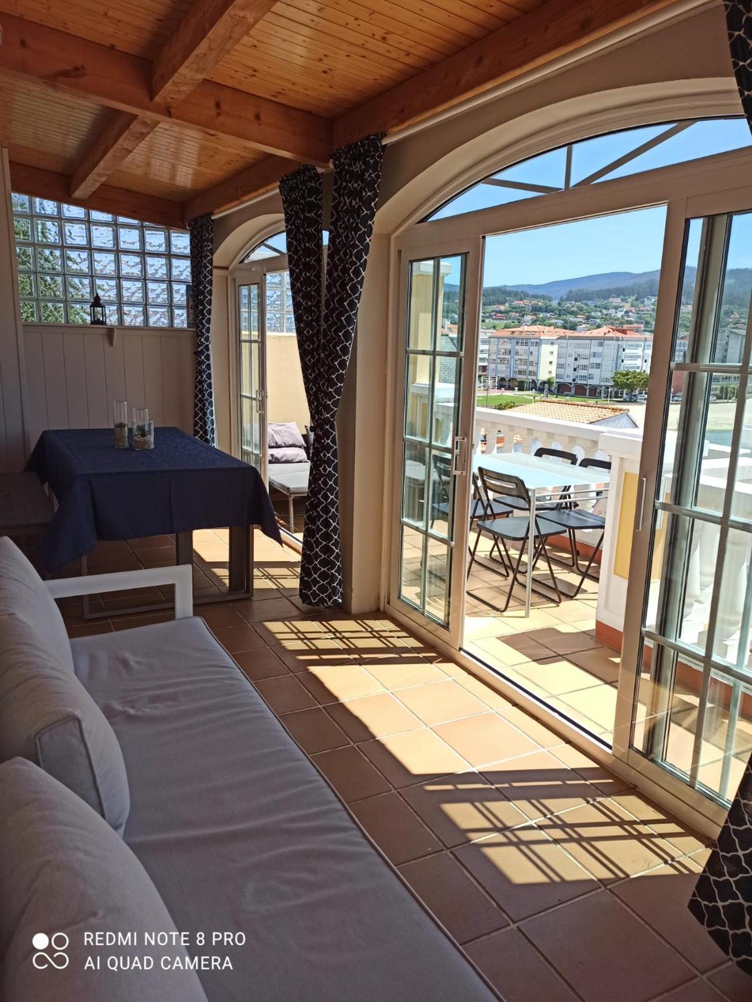 Villa Casa Da Costa - Piso Con Galeria Y Terraza Con Vistas Al Mar Cedeira Exterior foto